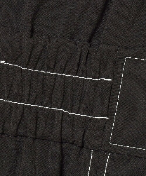 Ray BEAMS（レイビームス）の「カットアウト マーメイド ワンピース（ワンピース・レディース・ブラウン系その他5/ブラック・1/0）」の4枚目の写真