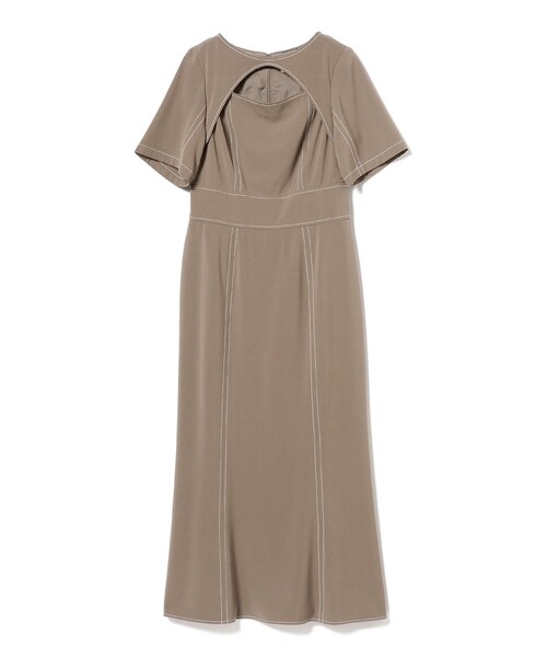 Ray BEAMS（レイビームス）の「カットアウト マーメイド ワンピース（ワンピース・レディース・ブラウン系その他5/ブラック・1/0）」の15枚目の写真