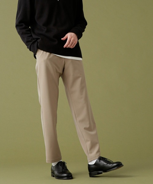 Apo(s)ture(アポスチャー)の「KYLE-001/合繊スリムパンツ(その他パンツ・メンズ・ブラック/グリーン/チャコール/ベージュ・XS/S/M/L/XL)」の7枚目の写真