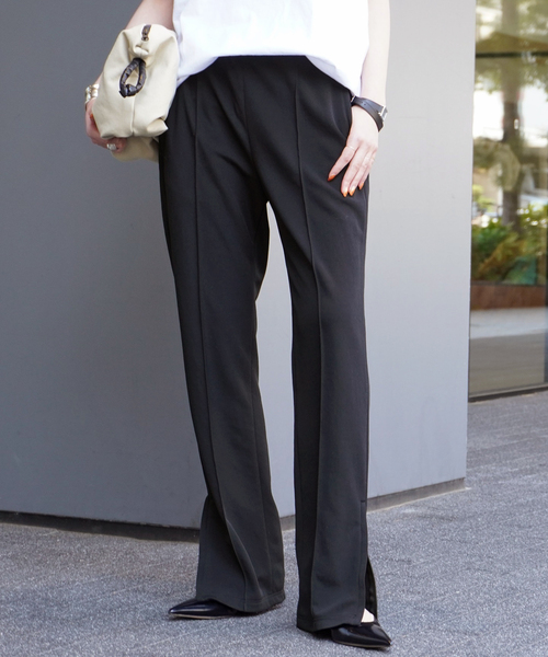 AP STUDIO（エーピーストゥディオ）の「追加2nd track Pants（その他パンツ・レディース・ブラック・34/36/38）」の3枚目の写真