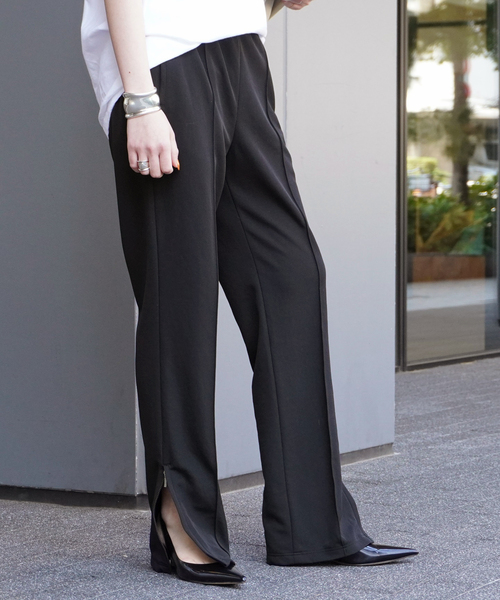 AP STUDIO（エーピーストゥディオ）の「追加2nd track Pants（その他パンツ・レディース・ブラック・34/36/38）」の4枚目の写真