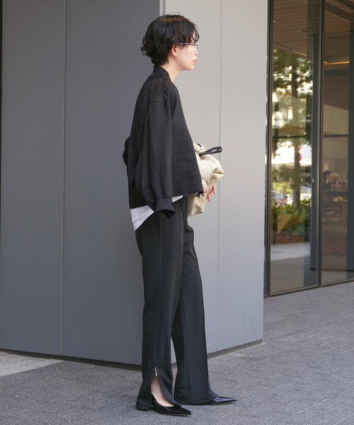 AP STUDIO（エーピーストゥディオ）の「追加2nd track Pants（その他パンツ・レディース・ブラック・34/36/38）」の6枚目の写真