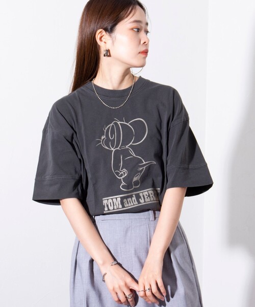 Tom&Jerry(トムアンドジェリー)の「【Disney】【TOM&JERRY】【WILD SPEED】 ピグメント加工 プリントTシャツ(Tシャツ/カットソー・メンズ・ブラック系その他5/ブラック系その他7/ブラック系その他/その他2/ブラック系その他3/ブラック系その他2/ブラック系その他6/その他1/ブラック系その他4・M/L/XL)」の9枚目の写真