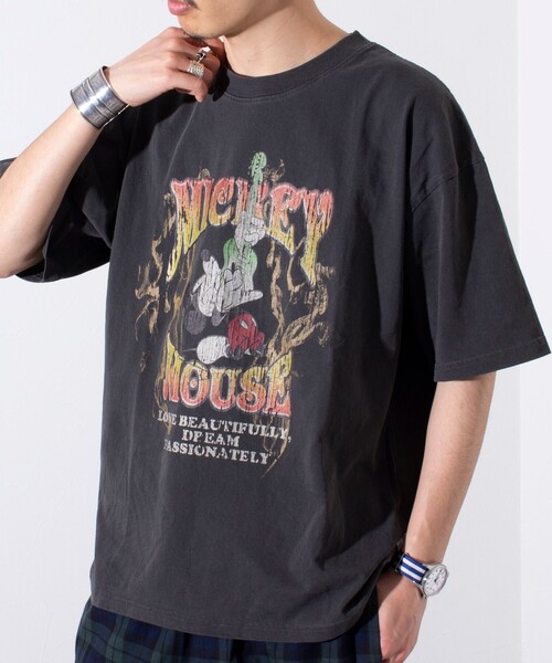 Tom&Jerry(トムアンドジェリー)の「【Disney】【TOM&JERRY】【WILD SPEED】 ピグメント加工 プリントTシャツ(Tシャツ/カットソー・メンズ・ブラック系その他5/ブラック系その他7/ブラック系その他/その他2/ブラック系その他3/ブラック系その他2/ブラック系その他6/その他1/ブラック系その他4・M/L/XL)」の3枚目の写真