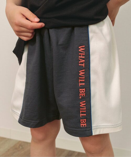 BREEZE(ブリーズ)の「【WEB限定】サイドラインハーフパンツ(その他パンツ・キッズ・グリーン/ブラック/アイボリー・80/90/100/110/120/130/140)」の3枚目の写真