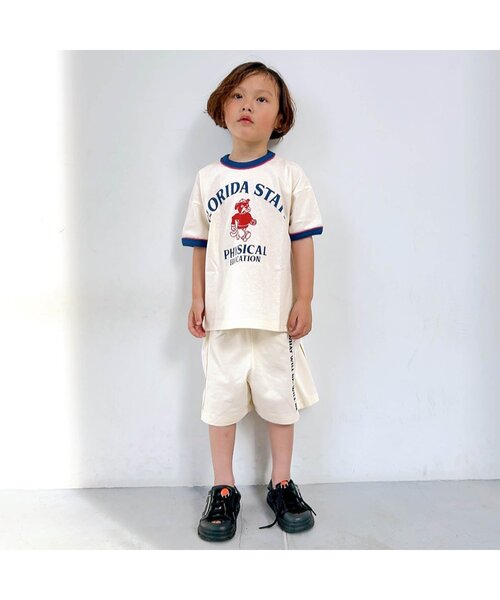 BREEZE(ブリーズ)の「【WEB限定】サイドラインハーフパンツ(その他パンツ・キッズ・グリーン/ブラック/アイボリー・80/90/100/110/120/130/140)」の6枚目の写真