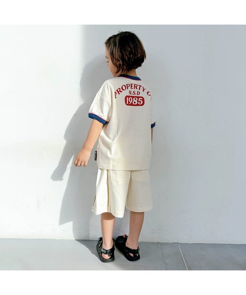 BREEZE(ブリーズ)の「【WEB限定】サイドラインハーフパンツ(その他パンツ・キッズ・グリーン/ブラック/アイボリー・80/90/100/110/120/130/140)」の7枚目の写真