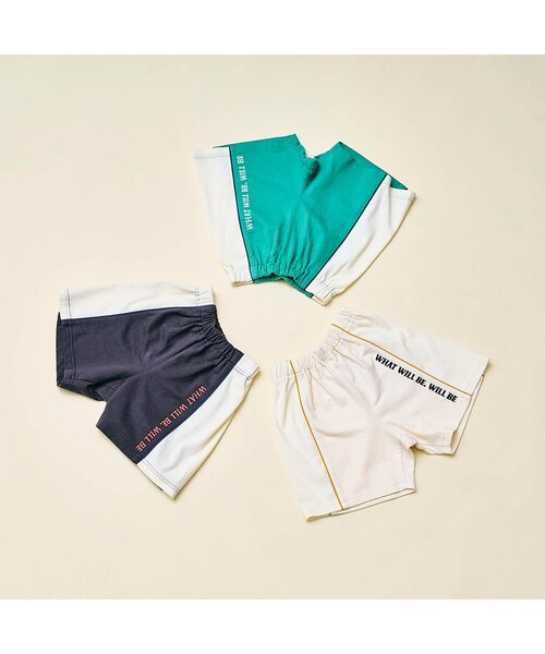 BREEZE(ブリーズ)の「【WEB限定】サイドラインハーフパンツ(その他パンツ・キッズ・グリーン/ブラック/アイボリー・80/90/100/110/120/130/140)」の8枚目の写真
