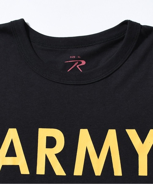 ROTHCO(ロスコ)の「【ROTHCO/ロスコ】ARMY Tシャツ(Tシャツ/カットソー・レディース・ブラック・X-LARGE)」の3枚目の写真
