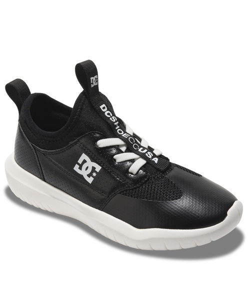 DC SHOES（ディーシーシューズ）の「Ks MODIF/DCキッズスニーカー（スニーカー・キッズ・グレー/ブラック×ホワイト・22cm/21cm/20cm/19cm/18cm/17cm）」の2枚目の写真