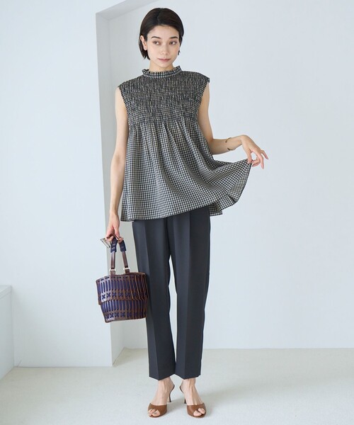 【セール】【接触冷感/UVケア/吸水速乾】サマーセットアップ テーパードパンツ（その他パンツ）｜UNFILO（アンフィーロ）