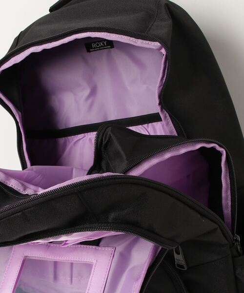 ROXY(ロキシー)の「ROXY/ロキシー バックパック GO OUT PLUS 23L RBG241302(バックパック/リュック・レディース・ブラック×ホワイト/ブラック×ブルー・FREE)」の6枚目の写真