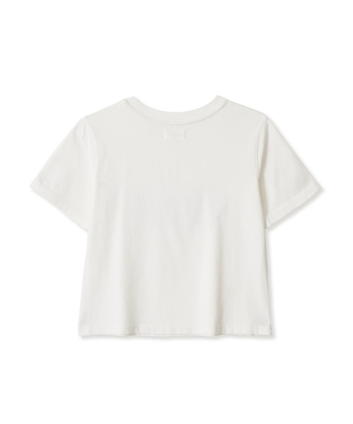 【AEAE】LAYERED GOTHIC LOGO CROP T-SHIRTS [WHITE] LAYERED GOTHIC LOGO CROP T-SHIRTS [WHITE] - 감도 깊은 취향