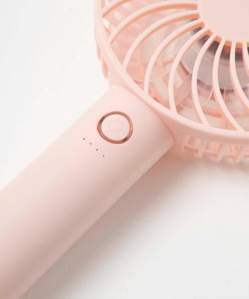 WEGO（ウィゴー）の「WEGO/ハンディファン（生活家電・レディース・サックスブルー/ホワイト/ライトピンク・FREE）」の12枚目の写真