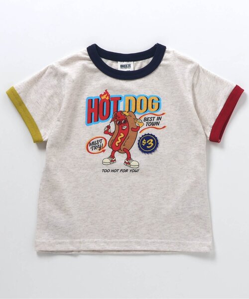 BREEZE(ブリーズ)の「FES! POPアートTシャツ(Tシャツ/カットソー・キッズ・アイボリー/グリーン/レッド・80/90/100/110/120/130/140)」の2枚目の写真