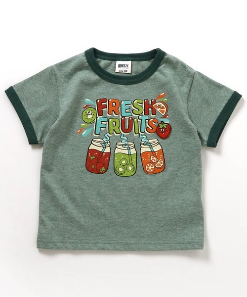 BREEZE(ブリーズ)の「FES! POPアートTシャツ(Tシャツ/カットソー・キッズ・アイボリー/グリーン/レッド・80/90/100/110/120/130/140)」の8枚目の写真