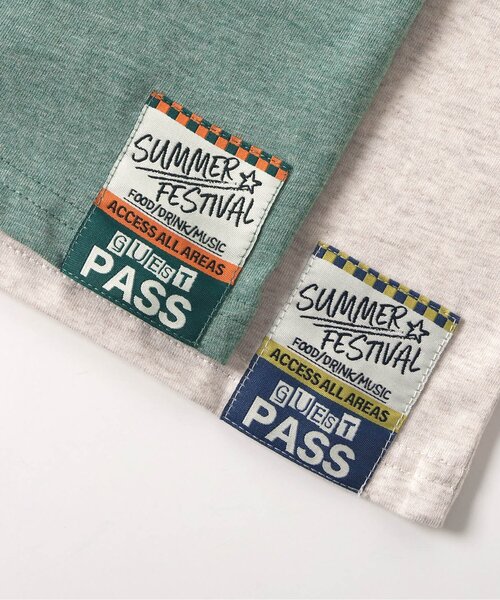 BREEZE(ブリーズ)の「FES! POPアートTシャツ(Tシャツ/カットソー・キッズ・アイボリー/グリーン/レッド・80/90/100/110/120/130/140)」の12枚目の写真