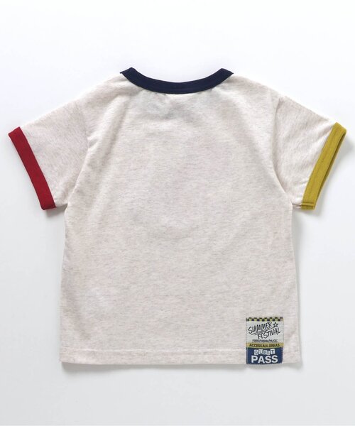 BREEZE(ブリーズ)の「FES! POPアートTシャツ(Tシャツ/カットソー・キッズ・アイボリー/グリーン/レッド・80/90/100/110/120/130/140)」の15枚目の写真