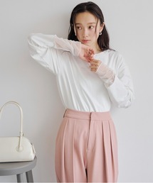 シアードッキングロングスリーブTシャツ