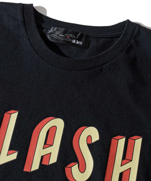 ALDIES(アールディーズ)の「Flash Big T / フラッシュビッグT(Tシャツ/カットソー・メンズ・ブラック/パープル/ホワイト・FREE)」の15枚目の写真