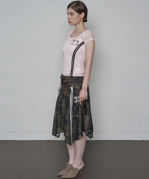 tシャツ 「SETUP‐EXE」33 STAR OFF-SHOULDER SET レディース SETUPEXE tシャツ 「SETUP‐EXE」33 STAR OFF-SHOULDER SET