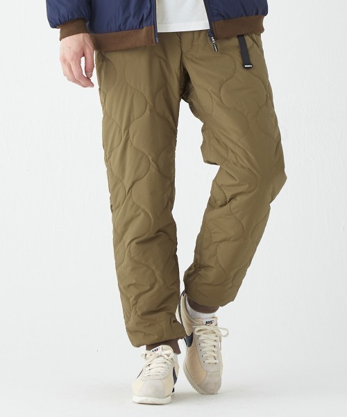 パーリーゲイツ PGG 中綿キルティングパンツ　カーキ　定価39600円　L 中綿キルトクライミングパンツ（その他パンツ）｜KRIFF MAYER（クリフ