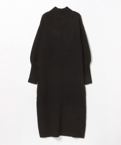 BEAMS HEART（ビームスハート）の「フィンガーホール ハイネック ニットワンピース（手洗い可能）（ワンピース・レディース・ブラック/レッド系その他7/グレー・FREE）」の9枚目の写真