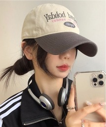 バイカラーロゴキャップ