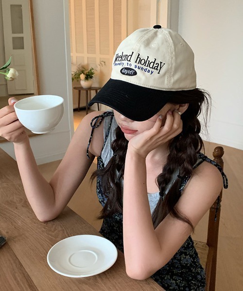 gossip！ロサンゼルス（ゴシップロサンゼルス）の「バイカラーロゴキャップ（キャップ・レディース・ブラック/グレー・FREE）」の10枚目の写真