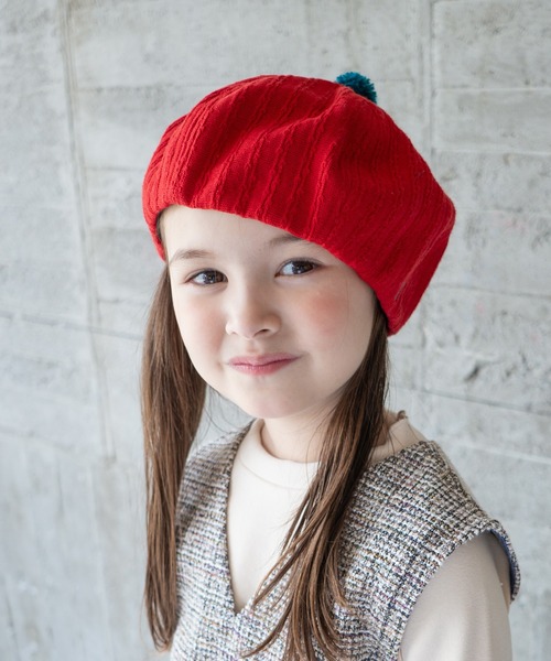 RAGMART（ラグマート）の「ベレー帽（ハンチング/ベレー帽・キッズ・イエロー/レッド/グリーン・S/M）」の3枚目の写真