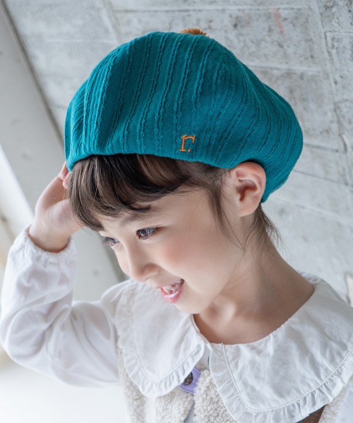 RAGMART（ラグマート）の「ベレー帽（ハンチング/ベレー帽・キッズ・イエロー/レッド/グリーン・S/M）」の9枚目の写真