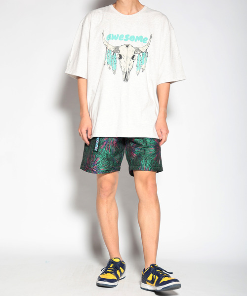 ALDIES（アールディーズ）の「Awesome Big T / オーサムビッグT（Tシャツ/カットソー・メンズ・グリーン/ライトブルー/オフホワイト・FREE）」の19枚目の写真