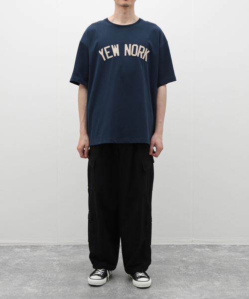 expansion(エクスパンション)の「EXPANSION / エクスパンション YEW NORK CLASSIC T(Tシャツ/カットソー・メンズ・ネイビー/ホワイト・X-LARGE/LARGE/MEDIUM)」の6枚目の写真