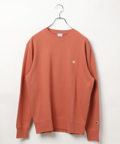 Champion（チャンピオン）の「【Champion】[長いシーズン着られる裏毛素材]刺繍スウェット（スウェット・レディース・オフホワイト/グレー/ナチュラル/グリーン/パープル/オレンジ・FREE）」の19枚目の写真