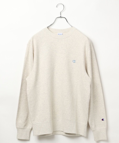 Champion（チャンピオン）の「【Champion】[長いシーズン着られる裏毛素材]刺繍スウェット（スウェット・レディース・オフホワイト/グレー/ナチュラル/グリーン/パープル/オレンジ・FREE）」の20枚目の写真
