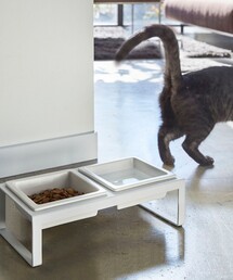 tower（タワー）の「＜tower＞ペットフード スタンドセット（その他ペットグッズ）」