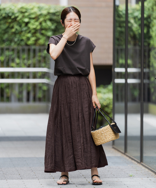 最終値下げ　新品　イエナ　IENA ラウンドテールプルオーバー 追加4》ラウンドテールプルオーバー（Tシャツ／カットソー