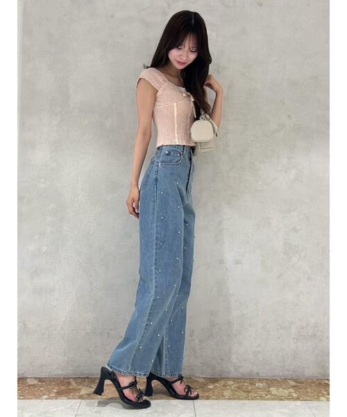 EATME（イートミー）の「バレエリボンノースリーブ（Tシャツ/カットソー・レディース・ピンク/アイボリー/グレー/ブラック・FREE）」の11枚目の写真