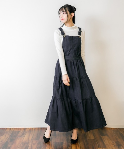 ブランド古着】【LARU】サロペットスカート（ジャンパースカート  