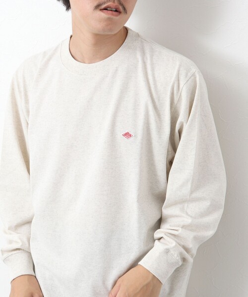 DANTON（ダントン）の「【DANTON/ダントン】TCB SWEAT 長袖スウェットTシャツ（Tシャツ/カットソー・メンズ・チャコールグレー/グレイッシュベージュ/アイボリー・XL/L/M/S）」の13枚目の写真