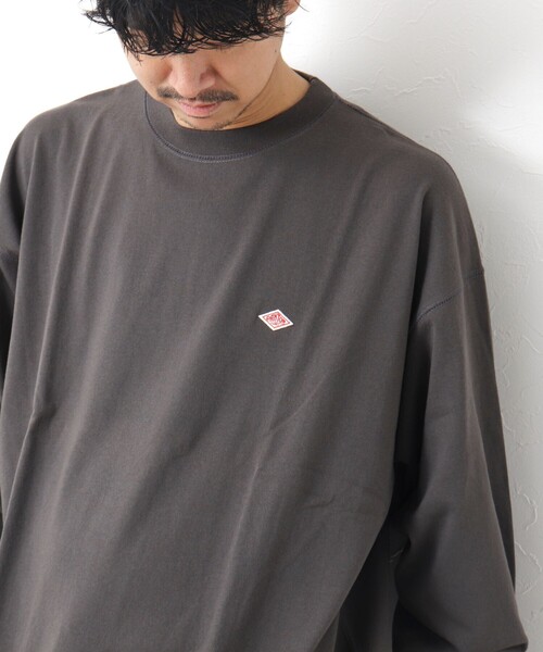 DANTON（ダントン）の「【DANTON/ダントン】TCB SWEAT 長袖スウェットTシャツ（Tシャツ/カットソー・メンズ・チャコールグレー/グレイッシュベージュ/アイボリー・XL/L/M/S）」の15枚目の写真