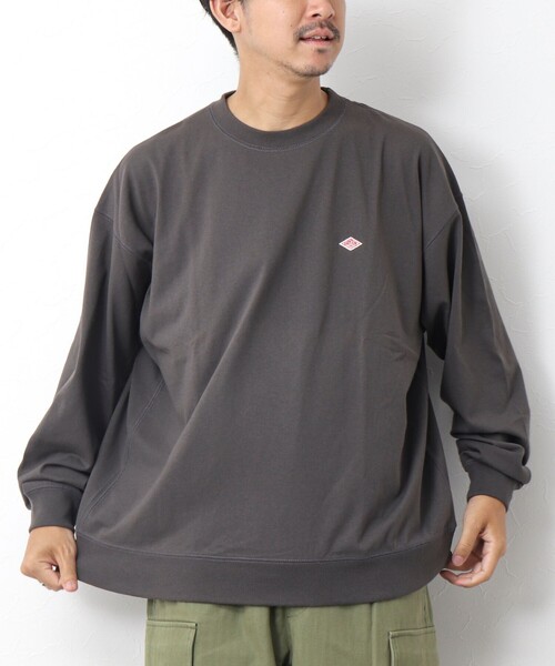 DANTON（ダントン）の「【DANTON/ダントン】TCB SWEAT 長袖スウェットTシャツ（Tシャツ/カットソー・メンズ・チャコールグレー/グレイッシュベージュ/アイボリー・XL/L/M/S）」の16枚目の写真