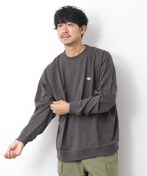 DANTON（ダントン）の「【DANTON/ダントン】TCB SWEAT 長袖スウェットTシャツ（Tシャツ/カットソー・メンズ・チャコールグレー/グレイッシュベージュ/アイボリー・XL/L/M/S）」の17枚目の写真