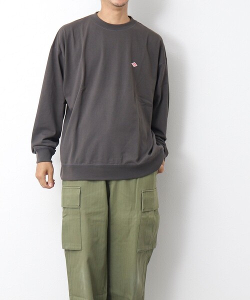 DANTON（ダントン）の「【DANTON/ダントン】TCB SWEAT 長袖スウェットTシャツ（Tシャツ/カットソー・メンズ・チャコールグレー/グレイッシュベージュ/アイボリー・XL/L/M/S）」の11枚目の写真