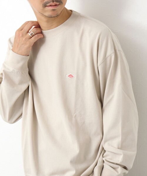 DANTON（ダントン）の「【DANTON/ダントン】TCB SWEAT 長袖スウェットTシャツ（Tシャツ/カットソー・メンズ・チャコールグレー/グレイッシュベージュ/アイボリー・XL/L/M/S）」の6枚目の写真