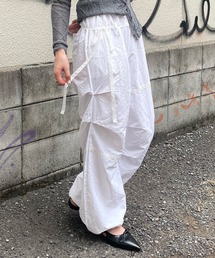 【nomnom】レースラインリボンナイロンパンツ