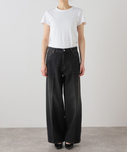 journal standard L'essage(ジャーナルスタンダードレサージュ)の「《追加3》【HAIKURE/ハイクル】BETHANY MID BLACK asian fit:デニム(デニムパンツ・レディース・ブラック・25/24/23)」の15枚目の写真