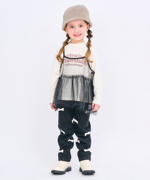 apres les cours（アプレレクール）の「シャギーバケットハット（ハット・キッズ・アイボリー/ベージュ・50/54）」の18枚目の写真