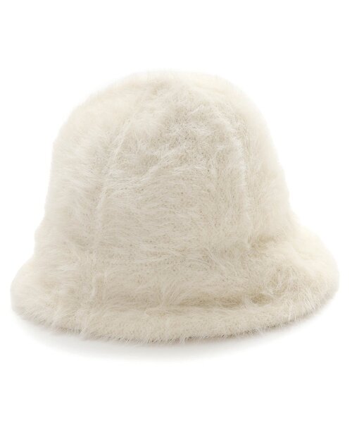 apres les cours（アプレレクール）の「シャギーバケットハット（ハット・キッズ・アイボリー/ベージュ・50/54）」の8枚目の写真