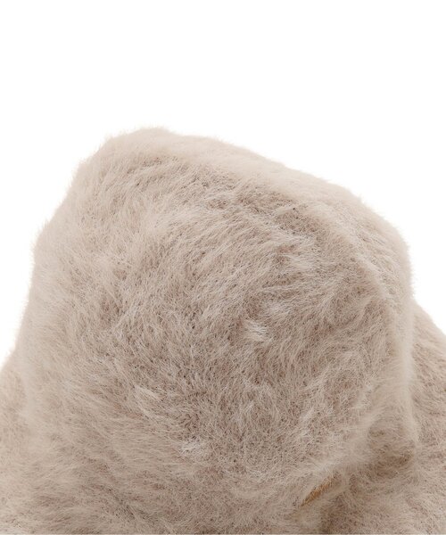 apres les cours（アプレレクール）の「シャギーバケットハット（ハット・キッズ・アイボリー/ベージュ・50/54）」の5枚目の写真